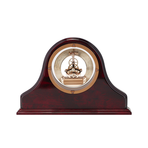 Anniversary Gift Antique Unique Style Regency Arch Top <strong>Mantel</strong> Wood Table <strong>Clock</strong> - Product Image 2