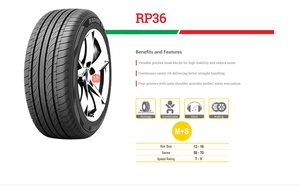 Neumáticos Radiales 215/60R16 RP36 Nuevos Compatibles con Camiones Pesados y Automóviles de Pasajeros, China - Product Image 2
