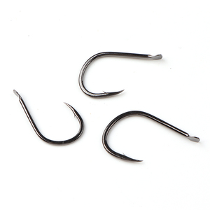 Hameçon de pêche en acier à haute teneur en carbone, hameçon de pêche japonais <span class=keywords><strong>Ichikawa</strong></span> Iseama, nickel noir, manche en forme de pelle, jigging lent, pêche en eau salée - Product Image 4
