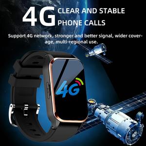นาฬิกาอัจฉริยะ IP67 4G GPS สำหรับผู้สูงอายุ พร้อมฟังก์ชั่นติดตามตำแหน่ง วิดีโอคอล วัดอัตราการเต้นของหัวใจ วัดความดันโลหิต หน้าจอ IPS ทรงสี่เหลี่ยม สายซิลิโคน ใช้แอป <span class=keywords><strong>SeTracker2</strong></span> - Product Image 4