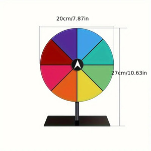 Ruleta de la Fortuna de Acrílico para Fiestas, Plataforma Giratoria para Sorteos, Máquina de Lotería de Mesa, Divertida Ruleta para Ganadores - Product Image 4