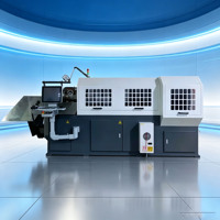 Machine de formage de fil CNC 3D à 8 axes industrielle, machine de redressement et de pliage de fil à commande servo