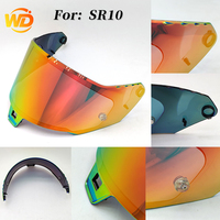 Visière de casque pour Alpinestars Supertech SR10 |   Visière de casque, protection contre le vent, couverture protectrice pour le visage, casque de moto