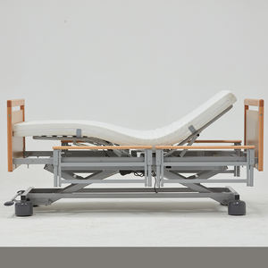 Cama Médica Eléctrica para Cuidado en el Hogar, Juego <span class=keywords><strong>de</strong></span> Dormitorio <span class=keywords><strong>de</strong></span> Madera, Camas <span class=keywords><strong>de</strong></span> Hospital Eléctricas para el Cuidado en el Hogar, Cama para Personas Mayores - Product Image 6