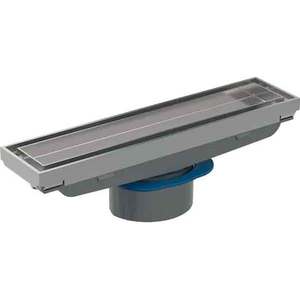 Acier inoxydable brossé personnalisable Cleanline Tileable Shower Channel Premium Turning Tool - Product Image 1