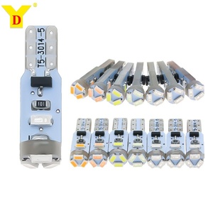 Bombillas LED <span class=keywords><strong>T5</strong></span> 2016 5SMD Nuevas de 12V para el Panel de Instrumentos, Velocímetro, Tacómetro, Grupo de Indicadores, Iluminación Automotriz - Product Image 1