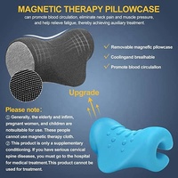 Dispositif de Traction cervicale relaxant pour le cou et les épaules civière de cou avec taie d'oreiller de thérapie magnétique oreiller de chiropratique