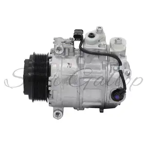 Peças sobressalentes para ar condicionado de carro Compressor AC com embreagem compatível para Mercedes-Benz E320 W211 2007-2008 W212 2009 V6 3.0L