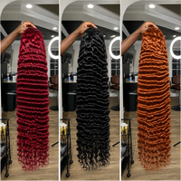 Perruques en cheveux humains bouclés bruts birmans pour femmes noires, perruque frontale HD sans colle, densité 150~250, résistante à la chute, avec ligne de cheveux naturelle
