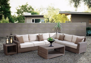 Bộ ghế <span class=keywords><strong>sofa</strong></span> sân vườn cao cấp khung nhôm, đồ nội thất ngoài trời, chất liệu mây nhựa, kiểu dáng hiện đại, dạng mô đun, phù hợp cho sân hiên, khách sạn. - Product Image 5