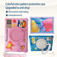 Tableta Resistente a Caídas con Funda de Silicona, Tableta de Aprendizaje y Juegos de 10 Pulgadas, Tableta Android para Niños, Venta al por Mayor de Fábrica