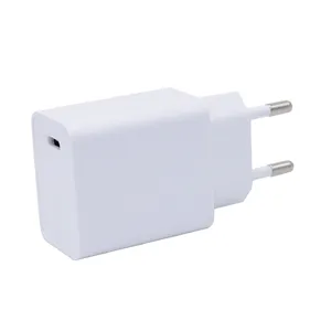 Pengisi Daya Ponsel Cepat 30W PD QC3.0, Pengisi Daya Ponsel USB C untuk IPhone Samsung