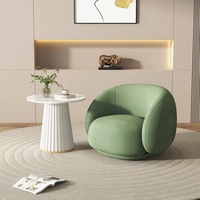Ensemble de canapés sectionnels de style européen contemporain OKI, fauteuil d'appoint de luxe, canapé pivotant en tissu, salon, hôtel, velours, meubles pour la maison