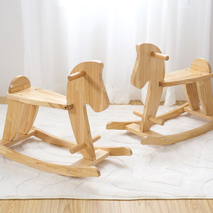 Cheval à bascule éducatif pour enfants et chaise pour accessoires de photographie et jouet pour bébé - Product Image 6