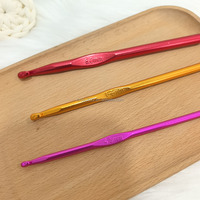 Kit de Crochets en Aluminium Coloré en Gros pour Couture, Tricot et Accessoires de Fil
