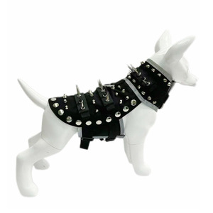 Nuevo diseño único, ropa reflectante visible para mascotas, arnés para perros, chaleco, chaqueta, remaches de Metal, ropa cálida antimordedura para perros - Product Image 1