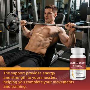 Vitahealthy Oem/Odm Kalmerende Kruidensupplement Op Maat Gemaakte <span class=keywords><strong>Ginseng</strong></span>-<span class=keywords><strong>Capsules</strong></span>, Gewoonlijk Koreaanse Panax <span class=keywords><strong>Ginseng</strong></span>-Wortelcapsules Genoemd - Product Image 3