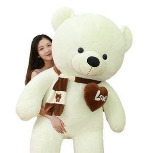 Énorme ours en peluche géant, animal en peluche doux, vente en gros, logo personnalisé disponible - Product Image 5