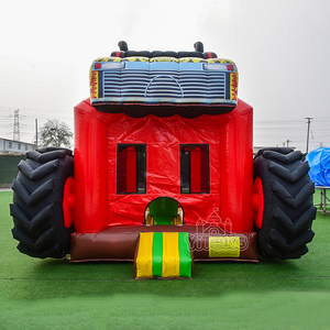 Nhảy nhà <span class=keywords><strong>Inflatable</strong></span> xe bouncy lâu đài <span class=keywords><strong>Bouncer</strong></span> lâu đài bouncy pastel nhảy lâu đài với <span class=keywords><strong>Slide</strong></span> cho thuê bên - Product Image 4