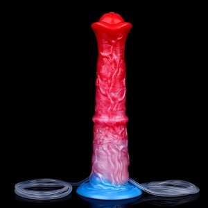 Godemiché gonflable fantaisie à jet de liquide, godemiché anal à nœud avec ventouse puissante, godemiché cheval, jouets pour adultes pour femmes et hommes - Product Image 4