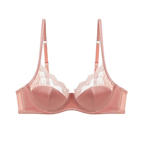 <span class=keywords><strong>Reggiseno</strong></span> Sexy Sottile <span class=keywords><strong>Senza</strong></span> Cuciture in Pizzo per Donne, Stile Francese, Morbido con <span class=keywords><strong>Ferretto</strong></span>, <span class=keywords><strong>Minimizer</strong></span> - Product Image 1