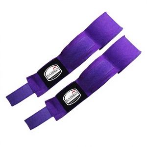 Bandes de maintien pour les mains en nylon violet Saibro pour l'entraînement de boxe, haute élasticité, soutien du poignet, sur mesure, best-seller, prix bas - Product Image 6