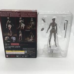 ของเล่นขายส่งคุณภาพสูง <span class=keywords><strong>Silent</strong></span> <span class=keywords><strong>Hill</strong></span> 2 ตุ๊กตาพยาบาลหัวกลม SP-061 / ตุ๊กตาพีวีซีรูปทรงพีระมิดสีแดง SP-055 ของสะสม - Product Image 3