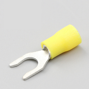 Đồng <span class=keywords><strong>Spade</strong></span> ngắt kết nối nhanh chóng uốn thiết bị đầu cuối PVC cách điện dây cáp điện kết nối bộ loại - Product Image 6