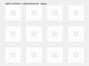 100% जैविक कपास 300 टी डोबी सैटिन स्ट्रिप कपड़े के हल्के नरम टोपे को चेक करते हैं - Product Image 2