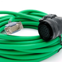 Cable de Motor Codificador Aplicable V60 para Siemens 6fx6002-2le00-1af0/1fl5062
