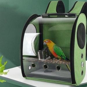 Sac d'extérieur portable pour oiseaux, sac pour transporter des cages, cage à oiseaux en tissu Oxford acrylique, sac à dos pour perroquet d'extérieur - Product Image 1