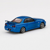 MINIGT Moulé Sous Pression 1:64 Échelle Modèle Voitures Skyline GTR R34 V-spec II Alliage En Métal Voitures