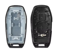 Coque de clé intelligente à 1 bouton pour moto Suzuki GSX-R150, remplacement de coque de clé de voiture