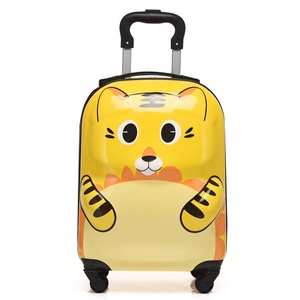 Maleta Infantil con Ruedas Giratorias Universales, Diseño <span class=keywords><strong>de</strong></span> Dibujos Animados en 3D, 18 Pulgadas, Nueva - Product Image 1