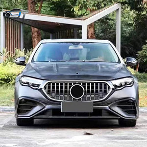 Kit Carrozzeria Stile AMG E53 per Mercedes-Benz Classe <span class=keywords><strong>E</strong></span> W212 (2009-2016) - Aggiornamento a W214: Paraurti Anteriore, Griglia, Cofano, Minigonne Laterali, Copertura Coda, Paraurti Posteriore - Product Image 5