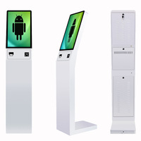 Kios pembayaran swalayan 21.5 inci dengan pembaca kartu NFC mesin ATM kios Terminal uang otomatis