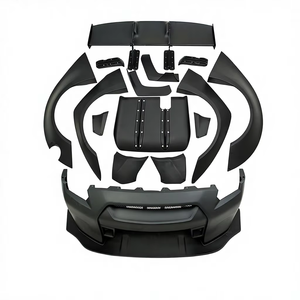 ชุดแต่งไวด์บอดี้ LB Style รุ่นแรก วัสดุไฟเบอร์กลาส กันชนหน้า/หลัง สเกิร์ตข้าง คิ้วล้อ สำหรับ Nissan GT-R R35 ปี 2008-2024 - Product Image 1