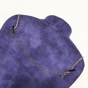 Bộ trưng bày trang sức cao cấp bền chắc, chất liệu vải microfiber, giá đỡ trưng bày trang sức bằng kim loại, đạo cụ trưng bày trang sức cho cửa hàng - Product Image 5