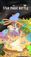 Magic House - Jouets pour filles faits à la main avec paillettes - Kit de potions magiques pour enfants - Jouet éducatif STEM pour filles - Cadeau