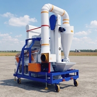 Machine à déstoner les graines par gravité automatique HELIDA 5XQC-10, équipement agricole à haute productivité pour les haricots et les céréales