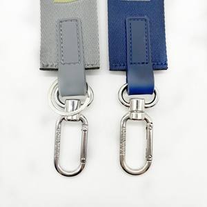 Logotipo personalizable de fábrica, cordón para teléfono móvil, riñonera Jacquard de nailon, correa de mano para llave, mismo estilo que <span class=keywords><strong>Lulu</strong></span> - Product Image 4