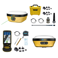 Equipo de Topografía Láser RTK al por Mayor de Fábrica, con NTRIP, 1408 Canales, IMU, 4G, Receptor GPS/GNSS Visual para Traslado de Puntos
