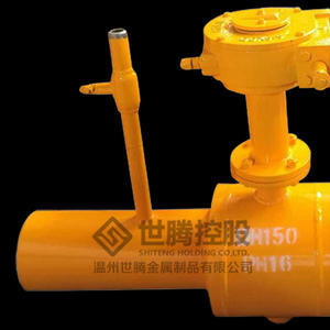 Válvula de Bola de Gas Totalmente Soldada Q367F, Tuberías Térmicas de Gas Natural Enterradas Directamente, para Agua, Válvula de Bola de Ventilación Personalizable OEM - Product Image 1