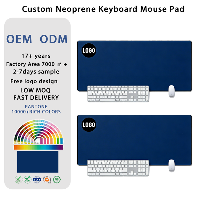Wholesale Rubber Blank White Sublimation Gaming Pads for Gamer, Custom Natural Material Roll Cloth Base and Keyboard Mouse Pad