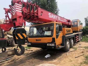 Grue de camion de marque chinoise Sany STC500 de 50 tonnes pour la construction utilisée avec des composants de moteur et de pompe de noyau à vendre - Product Image 3