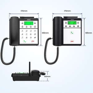 Système de <span class=keywords><strong>Téléphone</strong></span> <span class=keywords><strong>Interphone</strong></span> Sans Fil pour Bureau avec Longue Portée et Résistance à l'Eau IPX4 pour Chambres d'Hôtel - Product Image 6