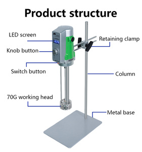 جهاز تجانس وخلط عمودي عالي السرعة AN AE500S-H70G مع تحكم متدرج في السرعة - Product Image 5