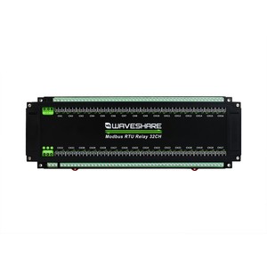 Modbus RTU 32-Ch Relay Module, RS485 <strong>Interface</strong>, With <strong>Multiple</strong> Isolation Protection Circuits - Product Image 1