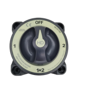 Interrupteur de déconnexion de batterie 9001e 9004e E-Serie 48V DC 350A 2 pôles en métal/ABS avec AFD pour bateau de plaisance, yacht, voiture