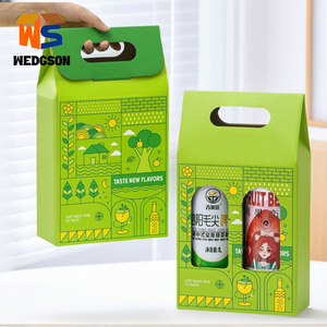 Boîte <span class=keywords><strong>en</strong></span> carton ondulé personnalisée pour l'emballage de canettes de jus, boîte d'expédition <span class=keywords><strong>en</strong></span> <span class=keywords><strong>aluminium</strong></span> OEM pour bière, boîte <span class=keywords><strong>en</strong></span> carton pour boissons, boîte d'avion - Product Image 3